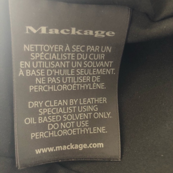 Mackage Aritzia leather biker jacket - Picture 10 of 12